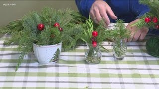 2 the Garden: How to make simple decor with pine branches