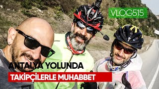 Antalya Yolunda 2 bisikletli takipçi ile karşılaşmak. Onların turu 230km | Asla Durma Vlog515