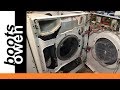 Miele washing with the front open