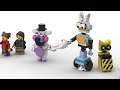 FNAF Security Breach Ruin How to make LEGO minifigures of every character