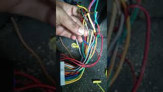 basic wiring alarm 13 pin termasuk trunk release