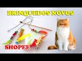 😻 BRINQUEDOS NOVOS PARA GATOS (da Shopee) - Gatil Hauser