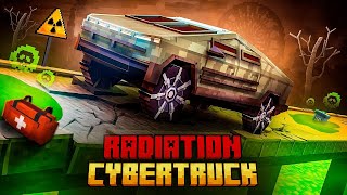 I SURVIVED ON A CYBERTRUCK IN A RADIOACTIVE WORLD IN MINECRAFT!