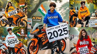 Happy New Year Ai Photo Editing |Viral 2025 New Year Reels Editing|Trending New Year Photo Editing |