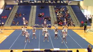 Battlefield High School at Region 6D Semi Final Cheer 2017