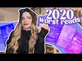 my most disappointing and worst reads of 2020