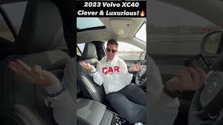 2023 Volvo XC40 | Is Volvo's cheapest SUV *too* NICE? 🤨 #carconfections #shorts