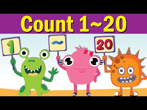 Let's Count 1-20 | Number Song 1-20 For Children | Fun Kids English ...