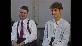 James - interview with Tim Booth and Gavan Whelan, Rockin' In The UK (Oct 88)