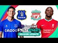 Everton v Liverpool Premier League PES 2021 Score Prediction