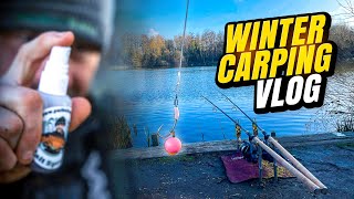 Local Park Lake Winter Carp Fishing 24-Hour Session with Ben Parker