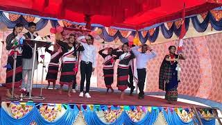 yo nepali sir uchali song/group dance program/kishan politechinic institute/nepali song.#lazivlogs