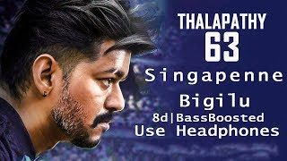 Singapenne - Bigil | 8D song IBassBoosted|Use Headphone