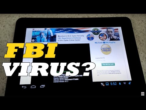 FBI Virus - Malware on an Android tablet - First but not the last FBI Virus - Malware on an Android tablet - First but not the last