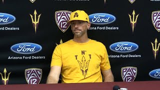 Travis Buck after ASU swept in series vs BYU (2/26/2022)