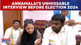 BJP's K Annamalai's Exclusive Interview On Lok Sabha Polls, Coimbatore Seat, North-South Divide..