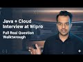 Real Interview Experience: Wipro Java Developer Questions & Answers