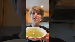 Creamy Asparagus and Broccoli Soup! #shorts #fyp #viral #recipe #chef #food #soup #trending