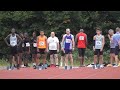 100m B race Cambridge Harriers and BMC Meeting at Eltham 14th August 2024