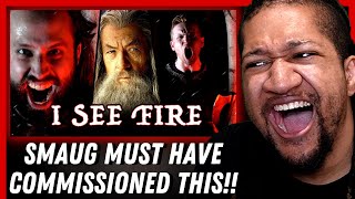 Reaction to I See Fire - METAL cover by Jonathan Young, Colm McGuinness & Matthew Heafy
