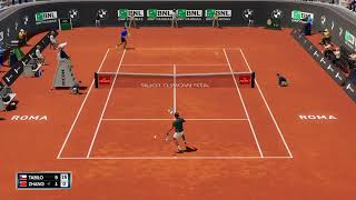A. Tabilo vs Z. Zhang [Roma 24]| QF | AO Tennis 2 Gameplay #aotennis2 #AO2