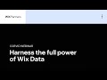 Harness the Full Power of Wix Data | Corvid by Wix