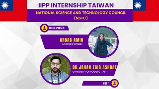 NSTC IIPP Internship Opportunities Webinar | Taiwan Internships 2025 |Step-By-Step Complete Guide