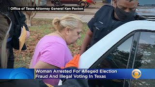 Woman Arrested For Alleged Election Fraud, Illegal Voting In Texas