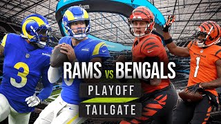 Los Angeles Rams vs. Cincinnati Bengals Super Bowl 56 preview | Playoff Tailgate