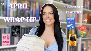 april reading wrap up 📖🍋 new releases, fantasy romance, & new all time favorites