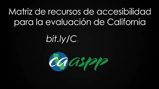 (Español) CA Assessment Accessibility Resources: Spell Check