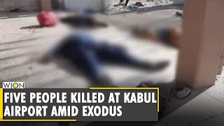 Five people get killed in Kabul airport amid massive exodus | Afghanistan News | Latest Updates