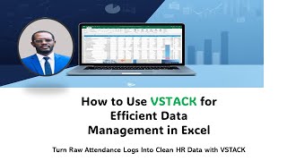 AUTOMATE EMPLOYEE ATTENDANCE RECORDS WITH #excel VSTACK| Data Management