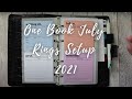 One Book July 2021 | Personal Rings Setup