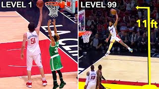 Most Athletic Dunks from Level 1 to Level 100