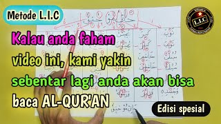 belajar baca alquran dari nol sampai lancar untuk pemula | metode baca quran | Metode LIC