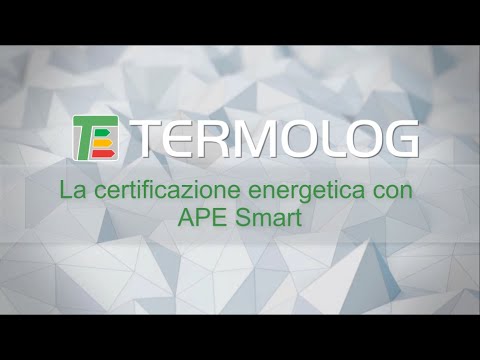 La Certificazione Energetica Con APE Smart - YouTube