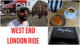 Cycling In London | West End Tourist Tour With Rapha Café visit