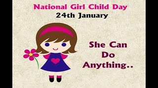 National Girl Child Day 2021|National Girl Child Day Status