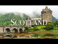 Scotland 4K Amazing Aerial Film - Calming Piano Music - Amazing Nature