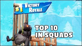 place top 10 in squads with a friend fortnite overtime challenges - fortnite top 10 in squads with a friend