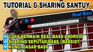 REAL BASS | TUTORIAL DASAR BERMAIN BASS DI ANDROID