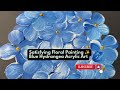 Watch This Blue Hydrangea Bloom with Just a Few Brush Strokes! 🌸