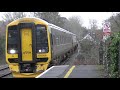 gwr 158956 arrives at topsham for paignton tuesday 22nd december 2020