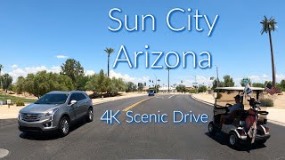 Driving in Sun City West |  4K \