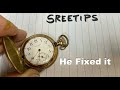 Sreetips Repairs Waltham Pocket Watch