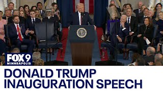 President Donald Trump's second inauguration address [FULL SPEECH]