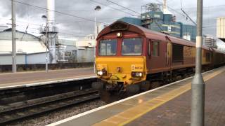 Mid-Week Freights - Warrington Bank Quay \u0026 Preston - 7th January 2015