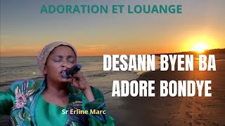 Wow gade yon ADORATION ET LOUANGE | Pi dous pi dous pase tout | avèk. SR ERLINE MARC