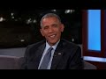 Jimmy Kimmel Asks President Barack Obama About His Daily Life